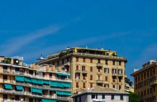 Un palazzo nel centro di Genova