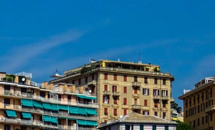 Un palazzo nel centro di Genova