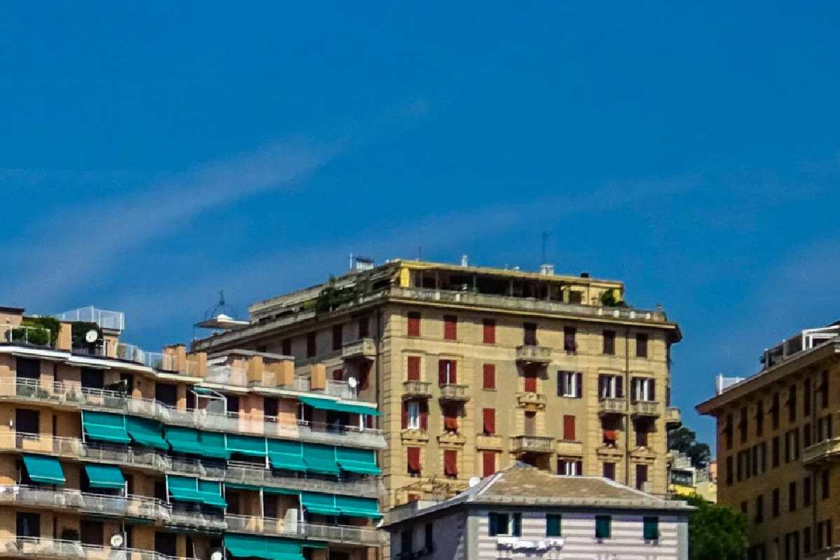 Un palazzo nel centro di Genova
