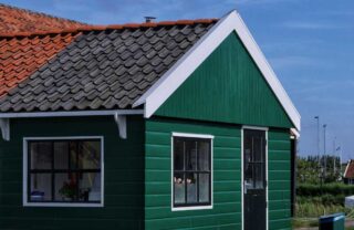 Una casa prefabbricata
