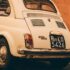Una vecchia fiat 500
